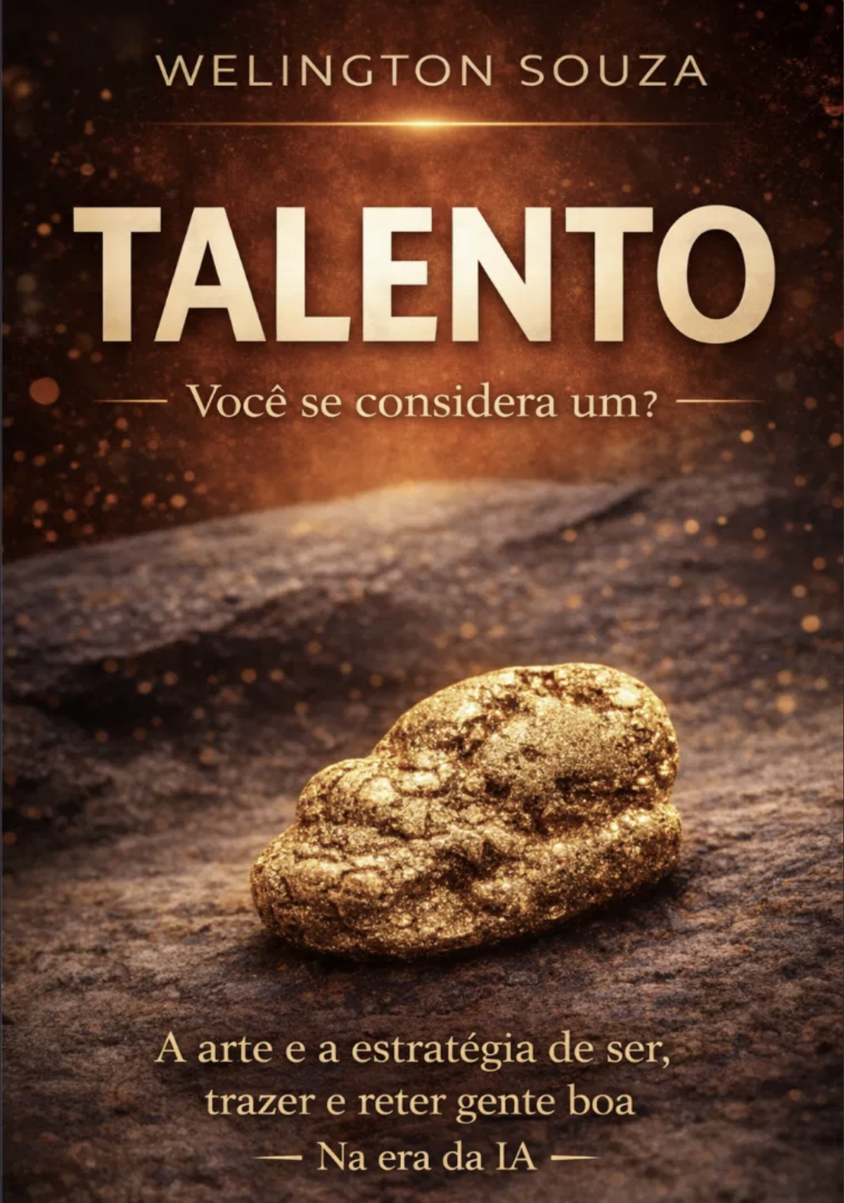 Capa do livro Talento, você se considera um?